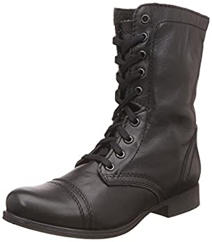 【中古】【輸入品・未使用】[スティーブマデン] ブーティ レディース SWTROOPA BLACK 7.5(24.5cm)【メーカー名】STEVE MADDEN(スティーブマデン)【メーカー型番】TROOPA【ブランド名】STEVE MADDEN(スティーブマデン)【商品説明】[スティーブマデン] ブーティ レディース SWTROOPA BLACK 7.5(24.5cm)当店では初期不良に限り、商品到着から7日間は返品を 受付けております。こちらは海外販売用に買取り致しました未使用品です。買取り致しました為、中古扱いとしております。他モールとの併売品の為、完売の際はご連絡致しますのでご了承下さい。速やかにご返金させて頂きます。ご注文からお届けまで1、ご注文⇒ご注文は24時間受け付けております。2、注文確認⇒ご注文後、当店から注文確認メールを送信します。3、配送⇒当店海外倉庫から取り寄せの場合は10〜30日程度でのお届けとなります。国内到着後、発送の際に通知にてご連絡致します。国内倉庫からの場合は3〜7日でのお届けとなります。　※離島、北海道、九州、沖縄は遅れる場合がございます。予めご了承下さい。お電話でのお問合せは少人数で運営の為受け付けておりませんので、メールにてお問合せお願い致します。営業時間　月〜金　10:00〜17:00お客様都合によるご注文後のキャンセル・返品はお受けしておりませんのでご了承下さい。