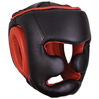 【中古】【輸入品 未使用】Ringside Full Face Training Boxing Headgear カンマ Black カンマ Medium