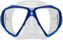 【中古】【輸入品・未使用】Scubapro Masque Spectra atteints en silicone transparent-Bleu-Taill...