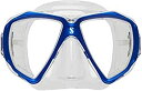 【中古】【輸入品・未使用】Scubapro Masque Spectra atteints en silicone transparent-Bleu-Taille unique