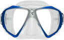 【中古】【輸入品・未使用】SCUBAPRO Spectra Dive Mask Clear Skirt Silver / BLue(4)