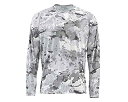 【中古】【輸入品・未使用】Simms Solarflex UPF 50+ クルーネック、長袖フィッシングシャツ