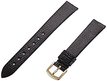 【中古】【輸入品・未使用】hadley-romaレディースlsl700ra-140?14-mmブラックGenuine Java Lizard Leather WatchStrap