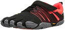 【中古】【輸入品・未使用】Vibram FiveFingers ビブラムファイブフィンガーズ V-Train Black-Coral-Grey/ブラック-コーラ...