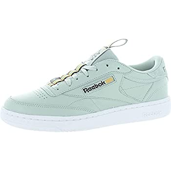 yÁzyAiEgpzReebok Men's Club C 85 Sneaker%J}% sea Spray/White/Lush Earth/Gold/Mineral dust%J}% 1