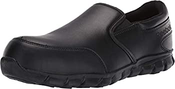 šۡ͢ʡ̤ѡ[꡼ܥå] Work Men's Sublite Cushion Work Comp Toe ESD Slip On Black 8 E US