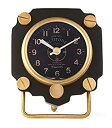 【中古】【輸入品・未使用】Pendulux 高度計目覚まし時計 アビエーターデッキ時計 テーブルディスプレイ 第二次世界大戦航空機 ブラック