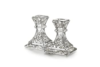 Waterford Crystal Lismore Candlestick Pair 10cm