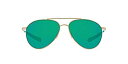 【中古】【輸入品・未使用】Costa Del Mar メンズ パイパー 偏光 アビエイター サングラス シャイニーゴールド/コッパーグリーン ミラー偏光 580...