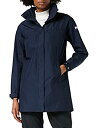 【中古】【輸入品・未使用】Helly Hansenウィメンズアデンロングウォータープルーフコート、ネイビー、Xラージ