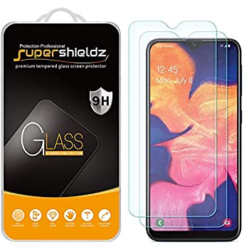 【中古】【輸入品・未使用】Supershieldz サムスン (Galaxy A10e) 強化ガラススクリーンプロテクター 傷防止 気泡フリー 2個パック