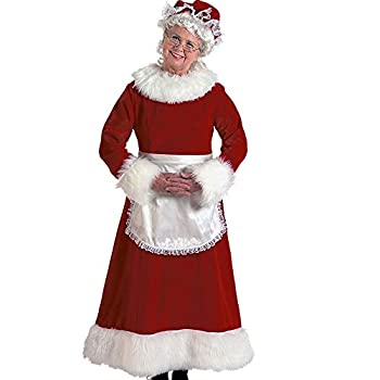 【中古】【輸入品・未使用】Mrs. Claus Dress Adult Costume ミセスクラウスドレス大人用コスチューム♪ハロウィン♪サイズ：Medium (8-10)