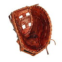 【中古】【輸入品・未使用】(32cm %カンマ% Left Hand) - Shoeless Joe Gloves Fast Pitch Brown First Base Glove