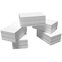 【中古】【輸入品・未使用】Debra Dale Designs???空白Memo Pad Unruled???3?" x 5?"インチ???ホワイト???25?100枚のパッド???20?#明るいホワイトBond