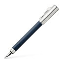 【中古】【輸入品・未使用】ファーバーカステル 万年筆 M 中字 タミシオナイトBL 141710 正規輸入品(3)