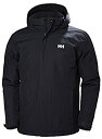 【中古】【輸入品・未使用】Helly Hansenメンズウォータープルーフダブリン断熱ジャケット、ネイビー、スモール