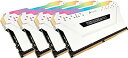 【中古】【輸入品・未使用】CORSAIR DDR4-3000MHz デスクトップPC用 メモリモジュール VENGEANCE RGB PRO シリーズ 32GB...