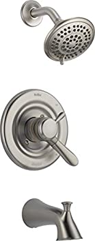 【中古】【輸入品・未使用】デルファクスT17438-SSラハラモニター17シリーズ浴槽とシャワートリム、ス..