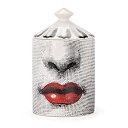 【中古】【輸入品・未使用】Fornasetti Profumi - 蓋付き香り付きキャンドル - Bacio - 300g