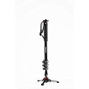 【中古】【輸入品・未使用】Manfrotto Xpro 4セクション アルミニウム ビデオ 一脚 ブラック (MVMXPROA4US)