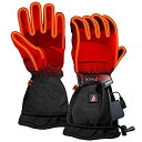 【中古】【輸入品・未使用】ActionHeat 5V バッテリー加熱スノーグローブ レディース S