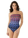 【中古】【輸入品・未使用】Miraclesuit SWIMWEAR レディース US サイズ: 14 カラー: マルチカラー
