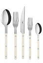 【中古】【輸入品・未使用】Sabre フラットウェア ビストロット ステンレススチール アイボリー 5個 4人用 (20個)