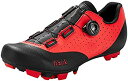 【中古】【輸入品・未使用】Fizik メンズ Vento Overcurve X3 マウンテンサイクリングシューズ - ブラック/ブラック 46 M EU レッ...