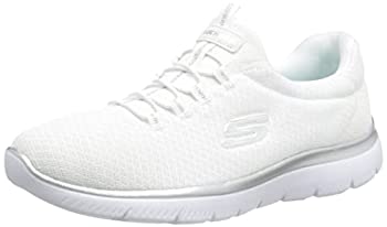 【中古】【輸入品・未使用】スケッチャーズ レディース サミッツ スニーカー%カンマ% ホワイト/シルバー%カンマ% 6.5