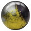 【中古】【輸入品・未使用】BrunswickツイストReactive pre-drilled Bowling ball-ブラック/ゴールド/シルバー 8lbs