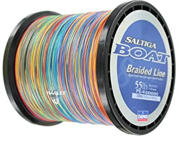 【中古】【輸入品・未使用】(1800m%カンマ% 55lb) - Daiwa Saltiga Boat Braided Line