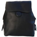 【中古】【輸入品・未使用】Piel 2348-BLK Ladies Backpack with Adjustable Straps - Black(4)