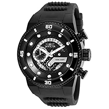 【中古】【輸入品・未使用】[インビクタ] 腕時計 S1ラリー51mmステンレススチールブラックブラックダイヤルVD53クォーツ 24228 メンズ 正規輸入品 ブラック 1
