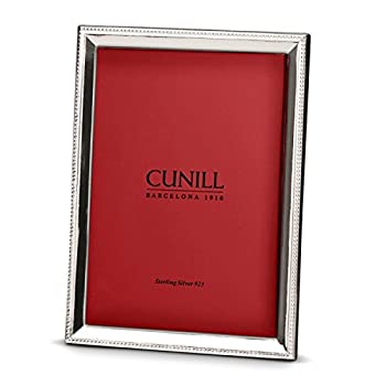 【中古】【輸入品・未使用】Cunill ビーズベベル 5x7 スターリングシルバー 写真フレーム