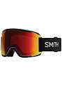 【中古】【輸入品・未使用】Smith Squad スノーゴーグル ブラック クロマポップサンレッドミラーとイエローレンズ付き