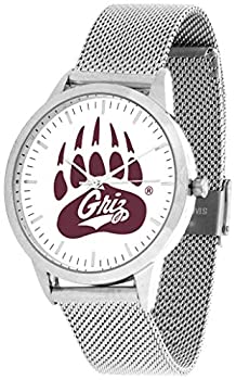 【中古】【輸入品・未使用】Montana Grizzlies メッシュステートメントウォッチ シルバーバンド 【中古】【輸入品・未使用】Montana Grizzlies メッシュステートメントウォッチ シルバーバンド