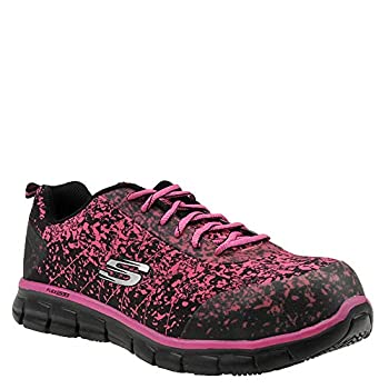 yÁzyAiEgpzSkechers Work Sure Track Flinser ܐ惌fB[XXj[J[ US TCY: 6.5