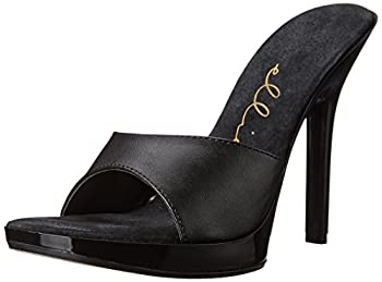 šۡ͢ʡ̤ѡEllie Shoes E-502-Vanity 5 Heel Mule Black / 9