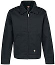 【中古】【輸入品・未使用】Dickies - - TJ15は、アイゼンハワージャケット裏地%カンマ% X-Large x Long%カンマ% Black