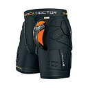 【中古】【輸入品・未使用】ショックドクター ショックスキン ラックス リラックスフィット インパクト ショーツ Men's Large
