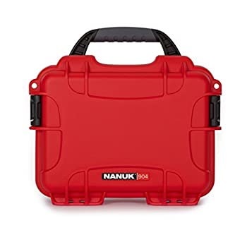 【中古】【輸入品・未使用】Nanuk 904防水ハードケースwith Foam挿入???シルバー