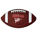 【中古】【輸入品・未使用】Wilson Ncaa Red Zone ジュニア コンポジットフットボール