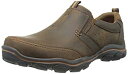 【中古】【輸入品・未使用】Skechers USA Men's Montz Devent Slip-On Loafer%カンマ%Dark Brown%カンマ%11.5 M US