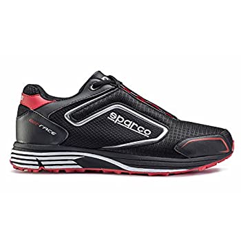 【中古】【輸入品・未使用】SPARCO (スパルコ) メカニックシューズMX RACE BLACK/RED サイズ45 00121645NR 00121645NR