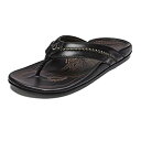 【中古】【輸入品・未使用】OluKai メンズ OluKai Mea Ola Sandal - Men's カラー: ブラック