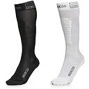 【中古】【輸入品・未使用】SPARCO (スパルコ) ソックス COMPRESSION SOCK サイズ 46 カラー WHITE 001512BI1212