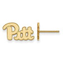 【中古】【輸入品・未使用】Pitt EXTRA SMALL (3?/ 8インチ) ポストイヤリング(10?Kホワイトゴールド)