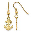 【中古】【輸入品・未使用】海軍Small ( 1?/ 2インチ)ダングルイヤリングワイヤ(ゴールドメッキ)