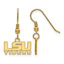 【中古】【輸入品・未使用】LSU Extra Small ( 3?/ 8インチ)ダングルイヤリングワイヤ(ゴールドメッキ)