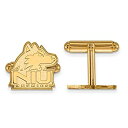 【中古】【輸入品・未使用】Northern Illinois Cuff Links (ゴールドメッキ)